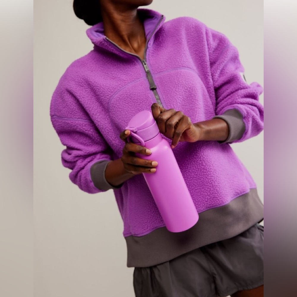 Free People Hit The Slopes Quarter Zip Pullover